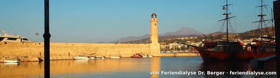 Reisemotiv aus der Rethymnon-Seite von Feriendialyse Dr. Berger